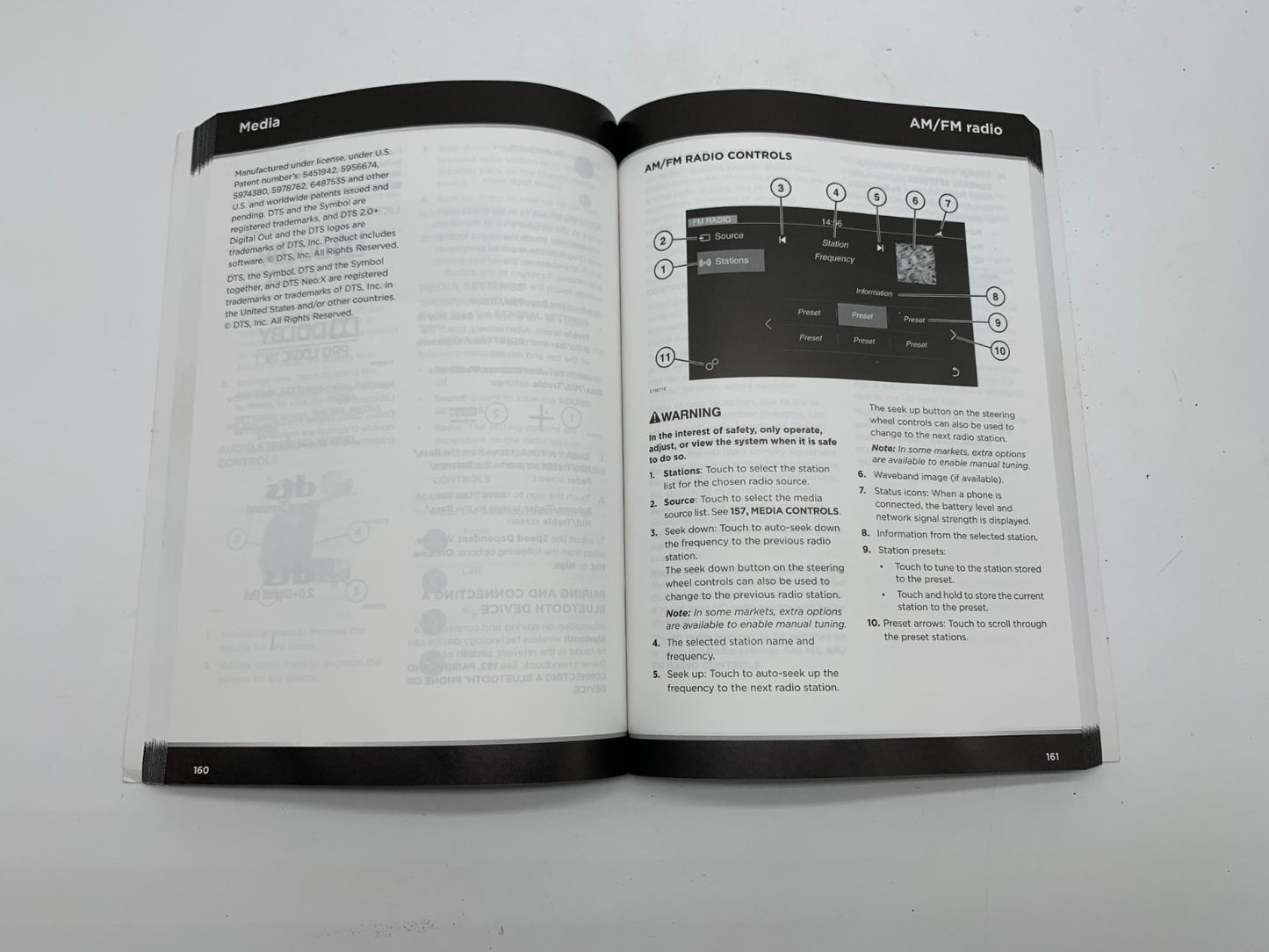 2018 Jaguar F-Pace Owners Manual Set with Case OEM B03B28030