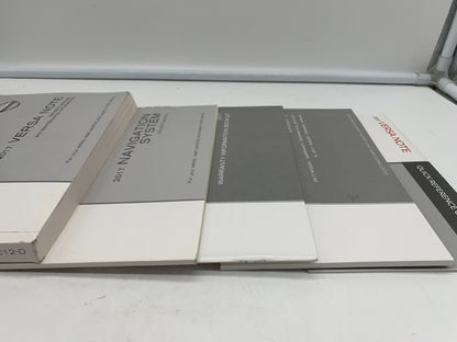 2017 Nissan Versa Note Owners Manual Set with Case OEM