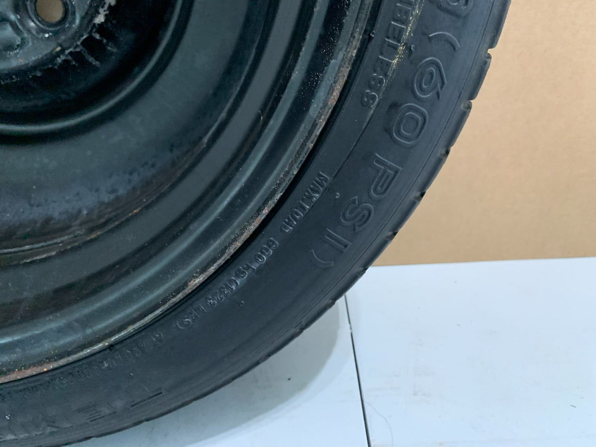 2010-2013 Mazda 3 Mazda3 15" Spare Tire Compact Donut T115/70D15 OEM Emergency
