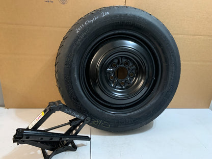 2011-2014 Chrysler 200 17" Spare Tire with Jack Kit Compact Donut T155/90D16