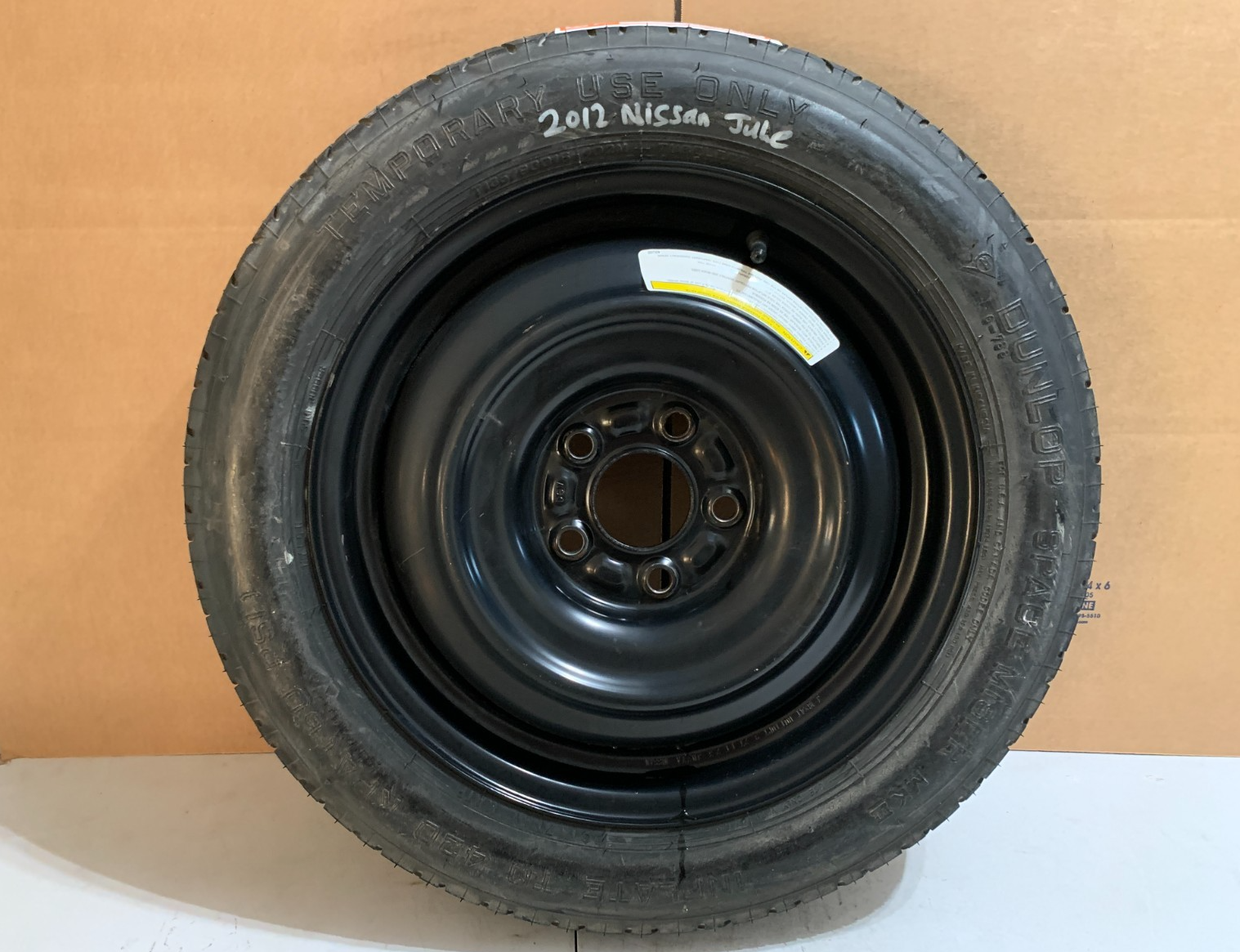 2011-2017 Nissan Juke 16" Spare Tire Wheel Compact Donut T135/90D16