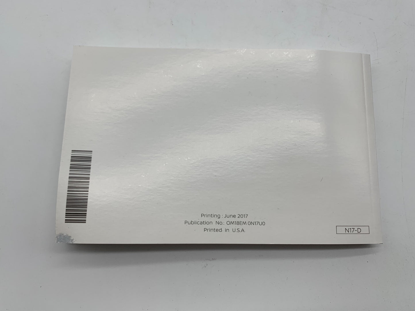 2018 Nissan Versa Sedan Owners Manual Set with Case OEM B02B56006