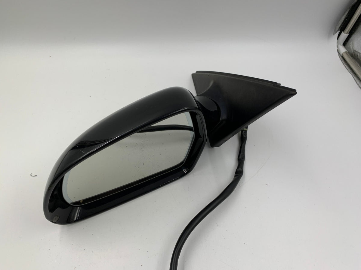 2009 Audi A4 Driver Side View Power Door Mirror Black OEM D02B47016
