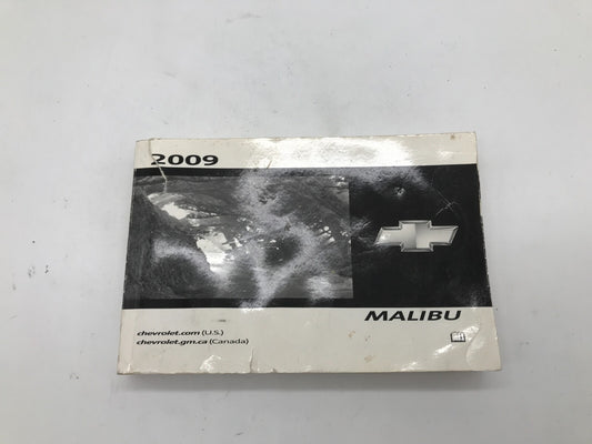 2009 Chevrolet Malibu Owners Manual OEM D01B13006