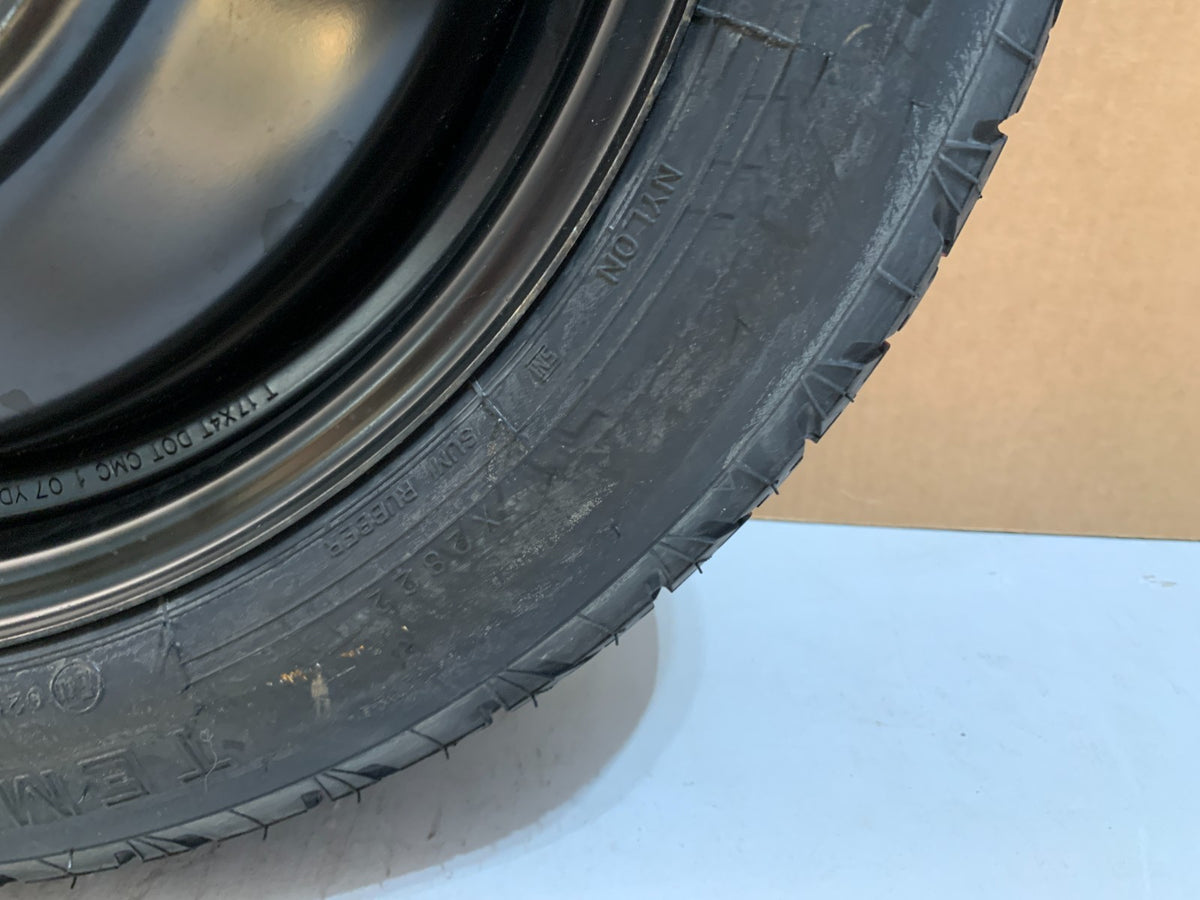 2007-2017 Toyota Camry 17" Spare Tire Compact Donut Wheel OEM T155/70D17 OEM