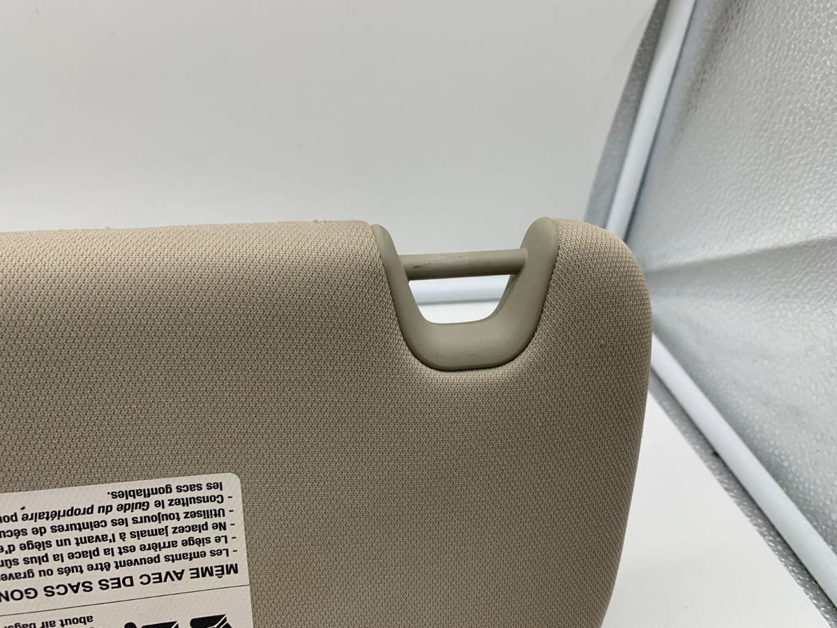 2007-2009 Lincoln MKZ Passenger Sun Visor Beige Illuminated A03B40001