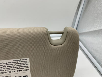 2007-2009 Lincoln MKZ Passenger Sun Visor Beige Illuminated A03B40001