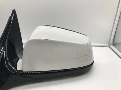 2009-2012 BMW 750i Driver Side View Power Door Mirror White OEM B01B37028