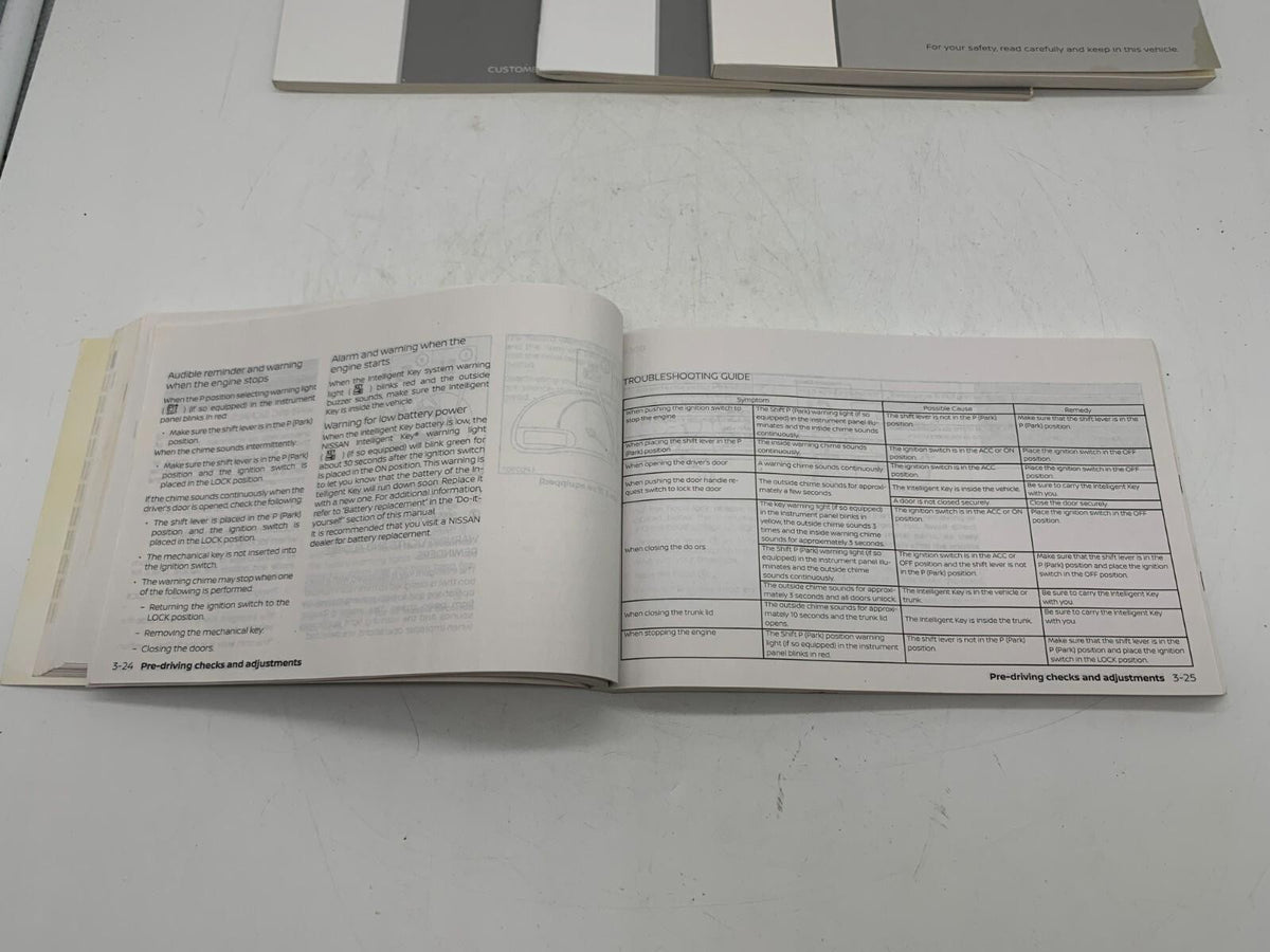2019 Nissan Versa Sedan Owners Manual Set with Case OEM D02B70012
