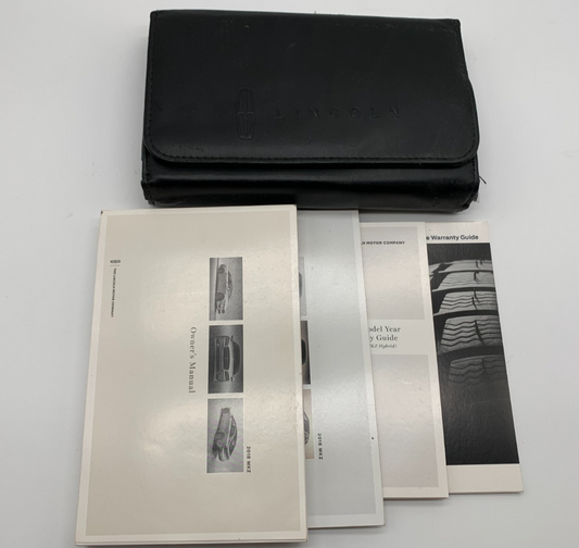 2018 Lincoln MKZ Owners Manual Set with Case OEM C03B44001