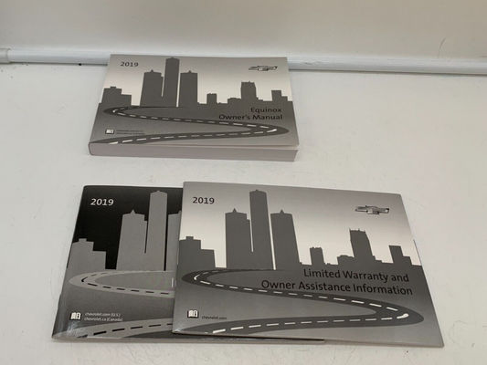 2019 Chevrolet Equinox Owners Manual Set OEM A01B13010