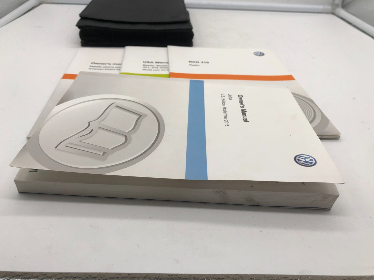 2015 Volkswagen Jetta GLI Owners Manual Set with Case OEM E03B10058