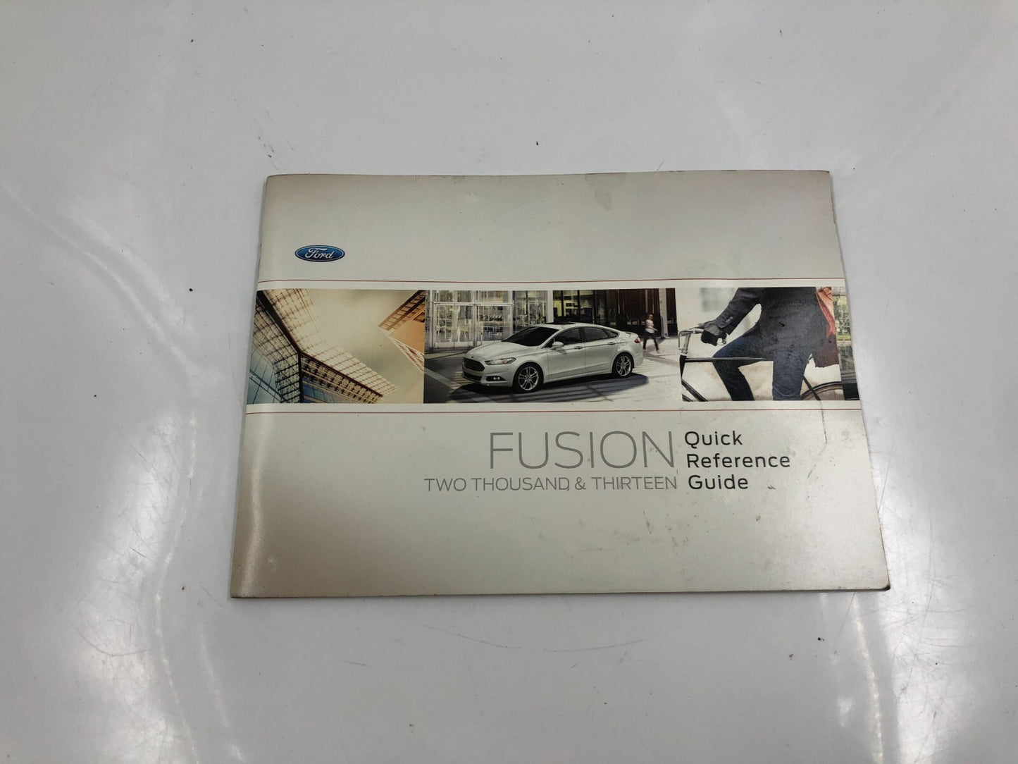 2013 Ford Fusion Owners Manual Set with Case OEM A04B52034