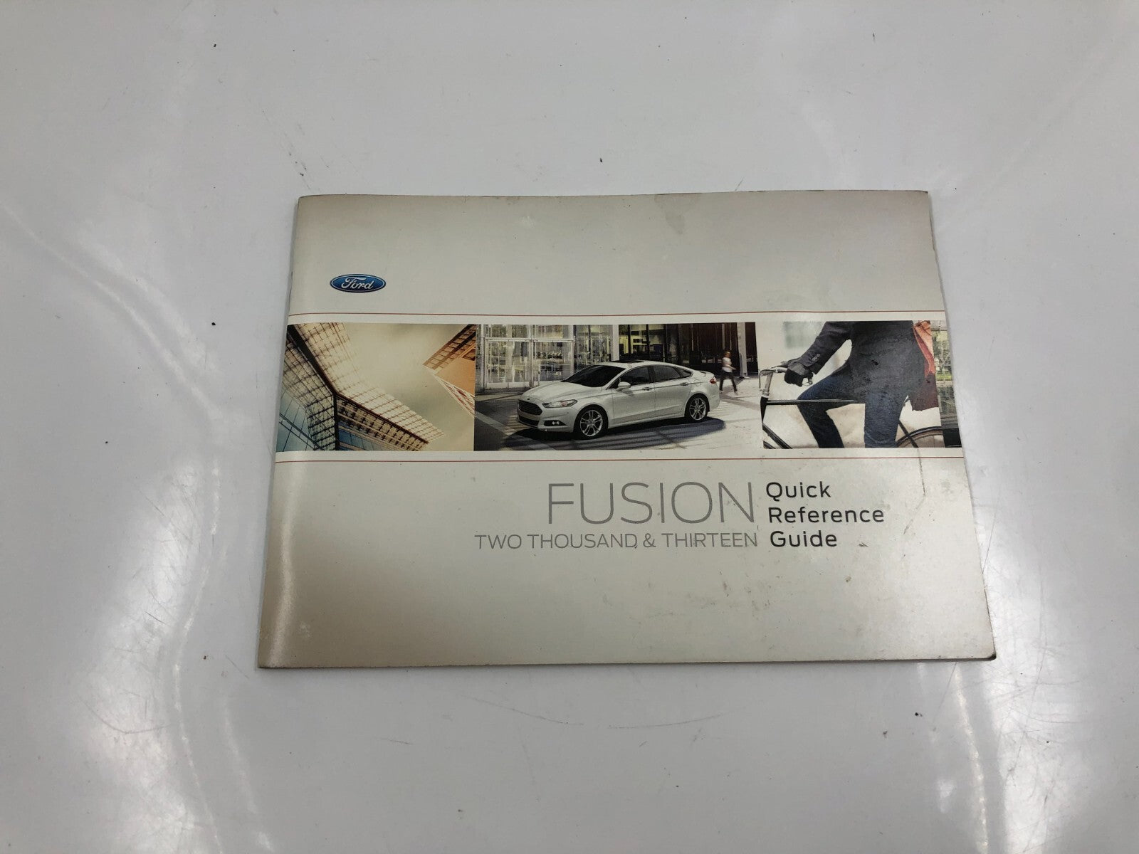2013 Ford Fusion Owners Manual Set with Case OEM A04B52034