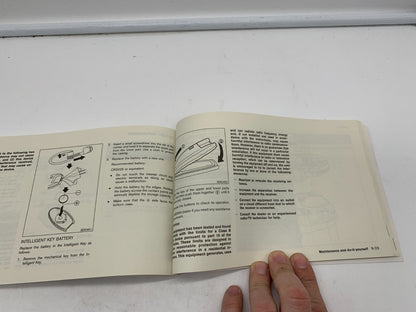 2010 Nissan Rogue Sport Owners Manual OEM