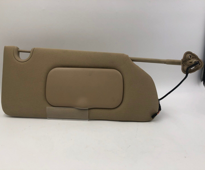 2006-2011 Buick Lucerne Passenger Sun Visor Brown Illumination OEM E01B02069