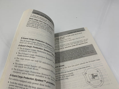 2011 Ford E-Series ESeries Owners Manual Set with Case OEM C03B14028