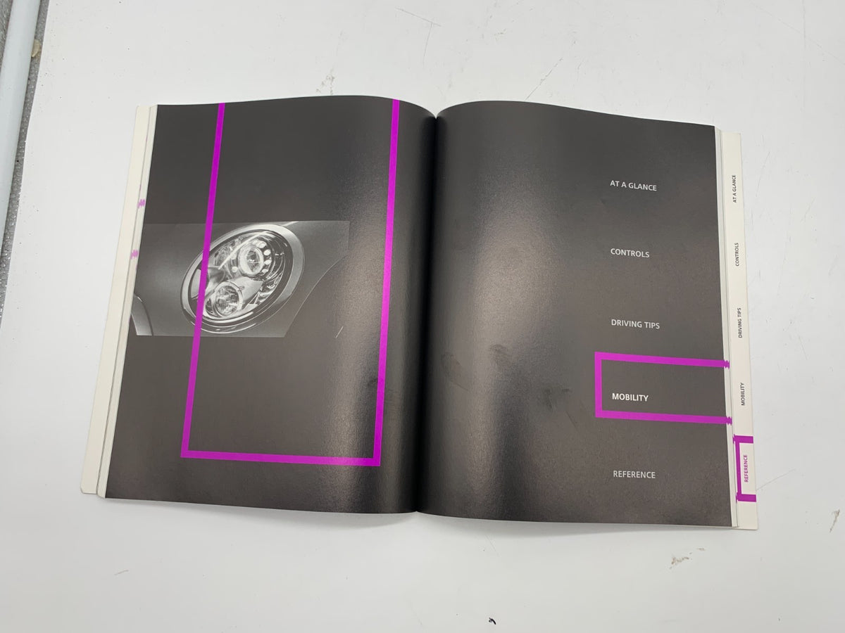 2009 Mini Convertible Owners Manual Set Incudes Case OEM A03B15007