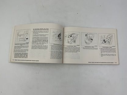2011 Nissan Versa Owners Manual OEM A02B22035