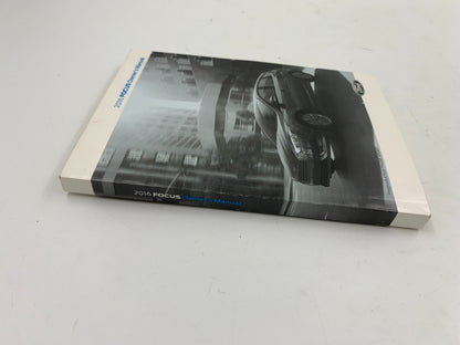 2016 Ford Focus Owners Manual OEM C03B32007