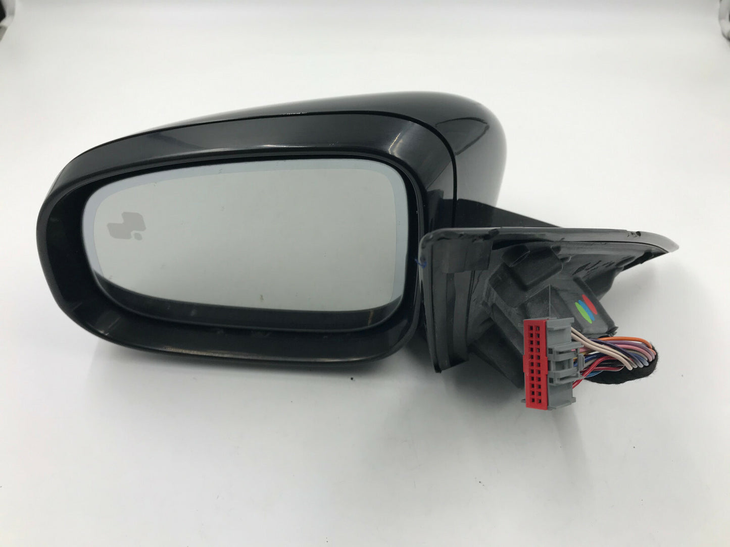 2010-2012 Jaguar XJ Driver Side View Power Door Mirror Black BSA OEM A03B09073