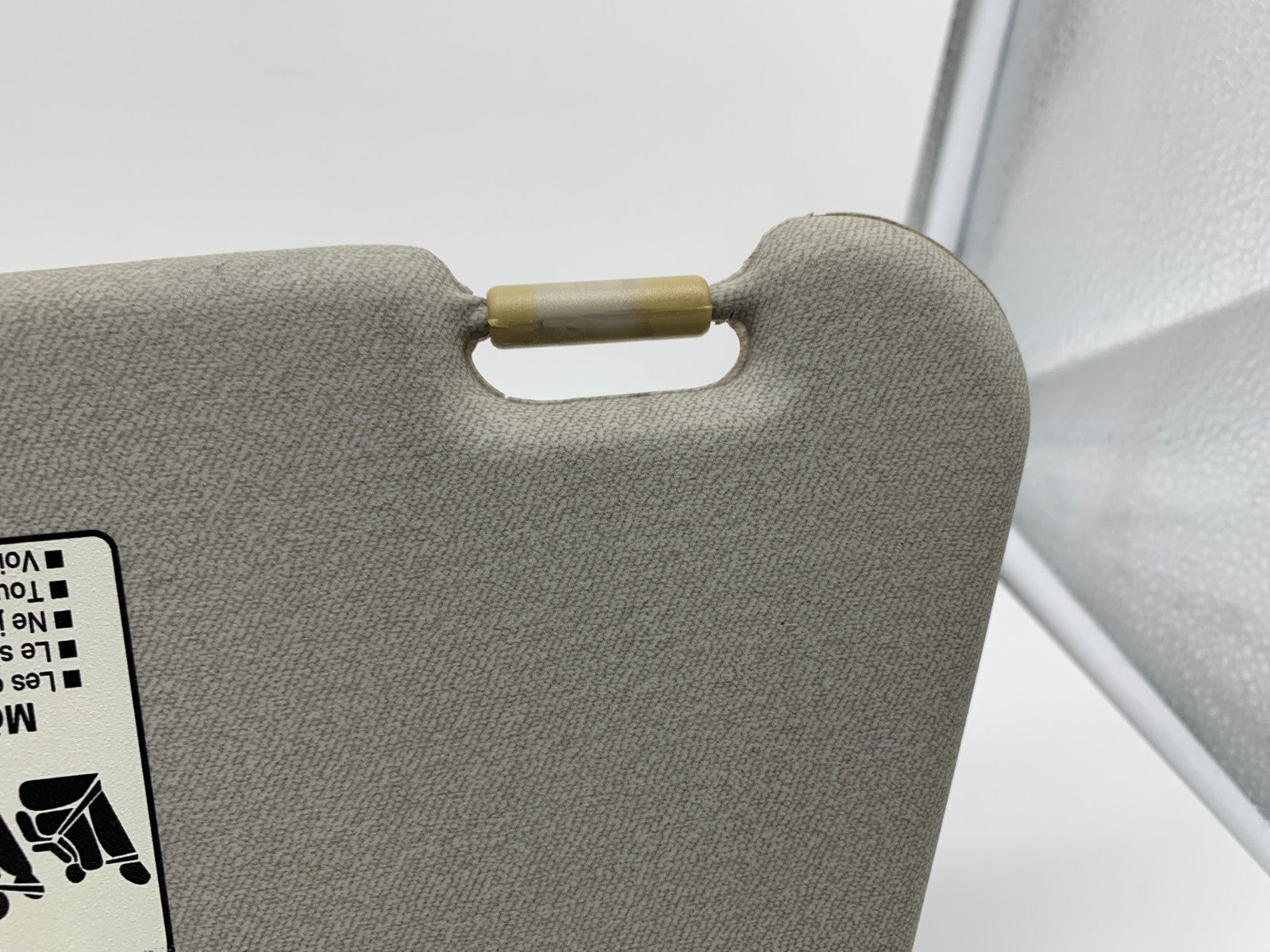 2006-2011 Chevrolet Aveo Passenger Sun Visor Gray OEM C04B62024