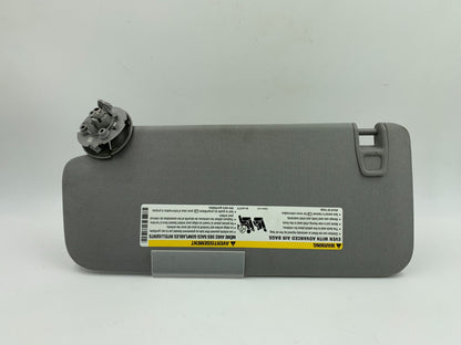 2017-2020 Chevrolet Trax Passenger Sun Visor Gray OEM D03B36051