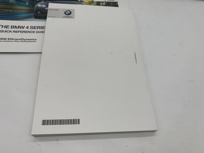 2015 BMW 4 Series Owners Manual Set with Case OEM A02B43004