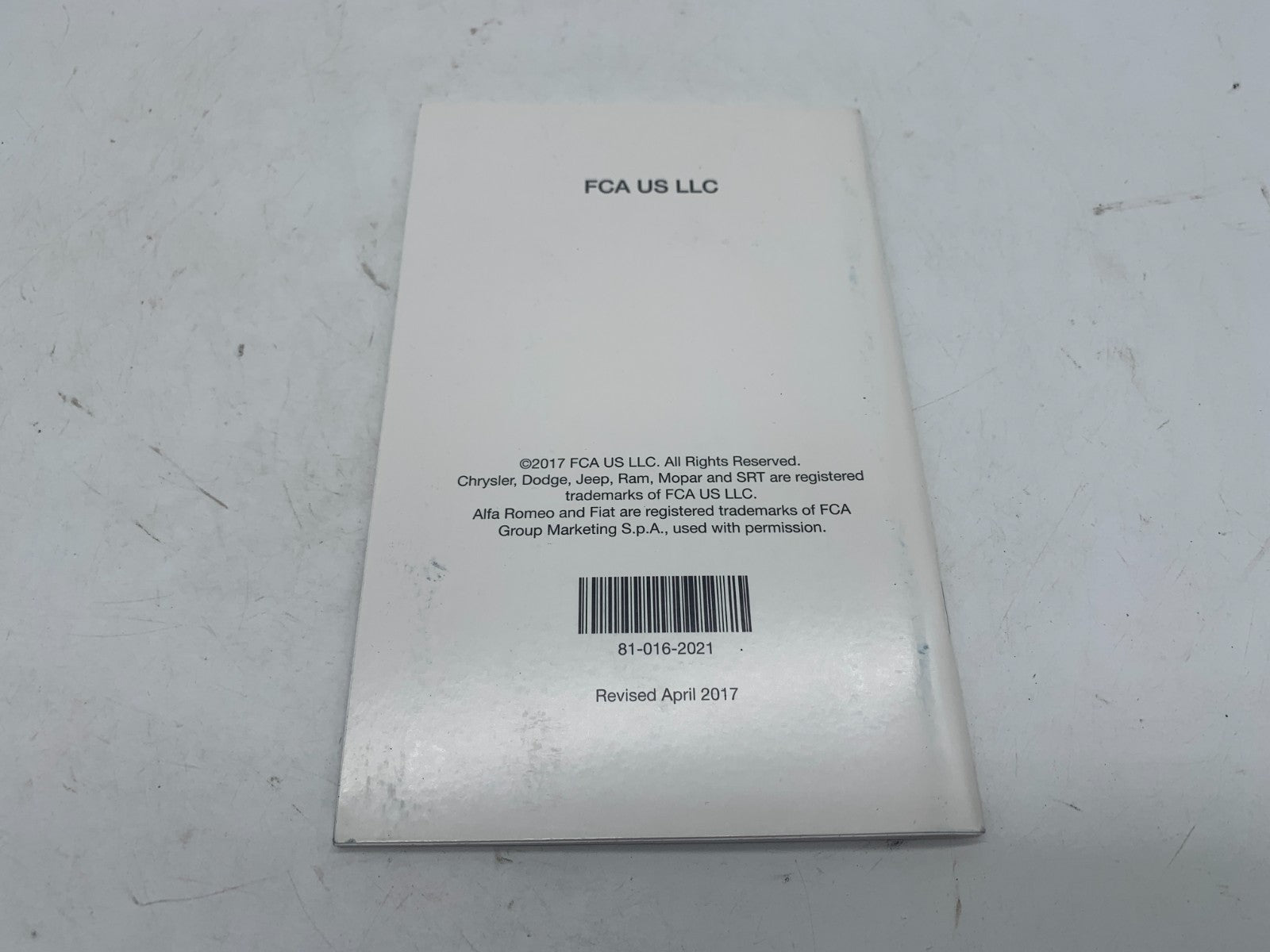 2018 Dodge Charger Owners Manual Set with Case OEM