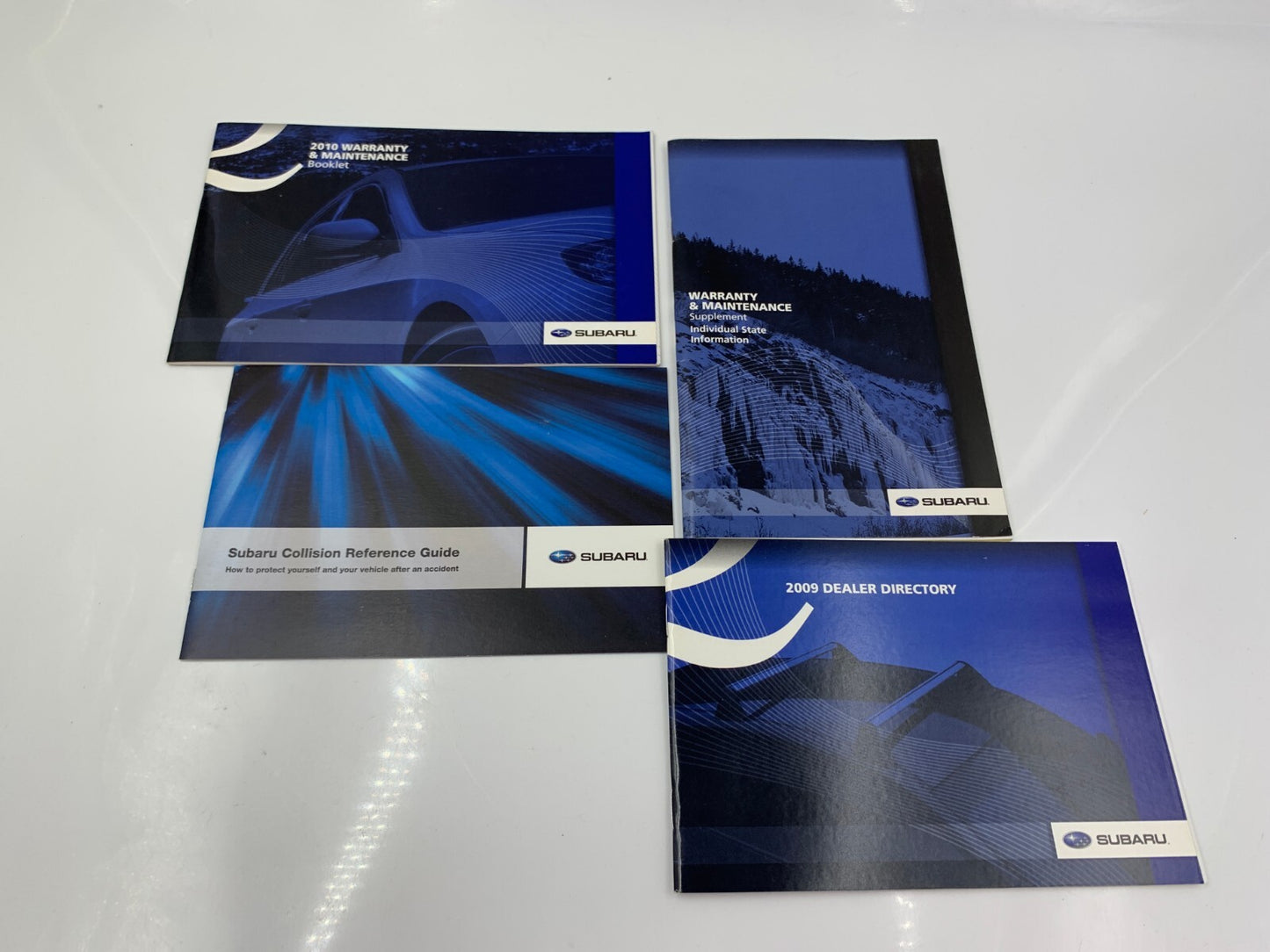 2010 Subaru Legacy Owners Manual Set with Case OEM C03B50023