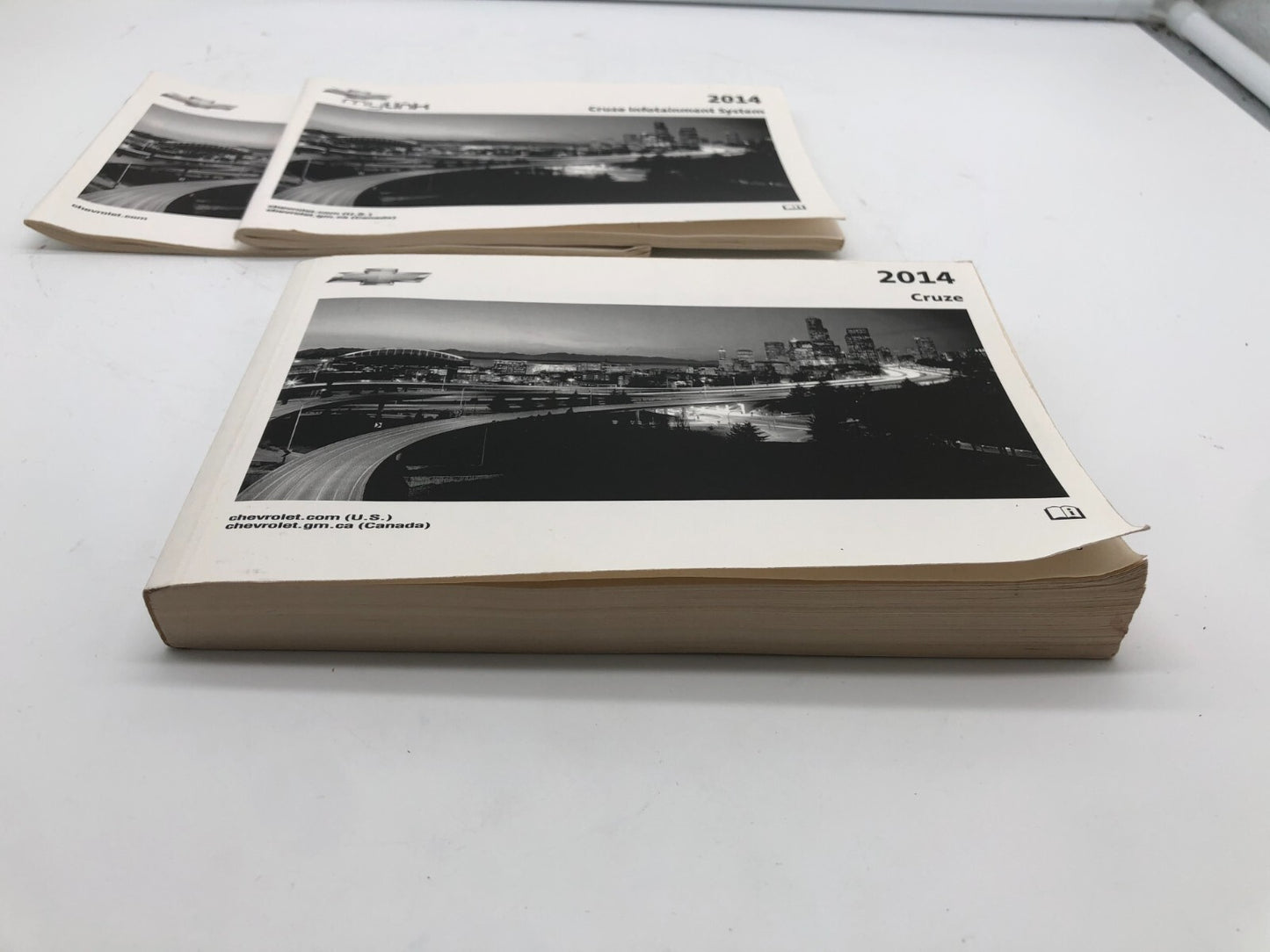 2014 Chevrolet Cruze Owners Manual Set OEM A04B50043