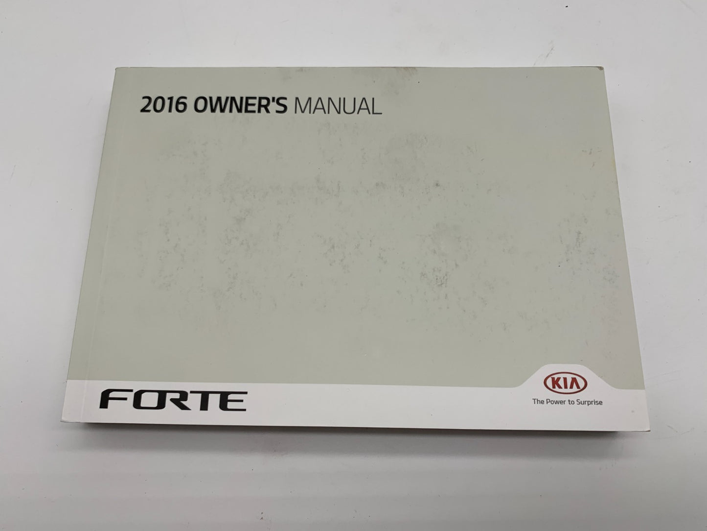 2016 Kia Optima Sedan Owners Manual Set with Case OEM C01B28008