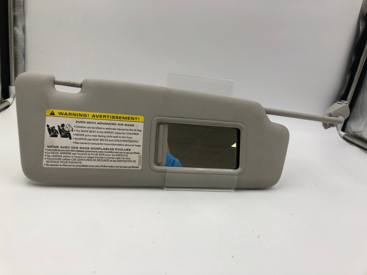 2009-2012 Audi A4 Passenger Sun Visor Gray Illuminated OEM C01B52023