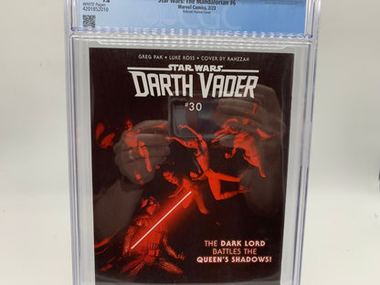 Star Wars The Mandalorian #6 CGC 9.8 Rahzzah 1:50 1st appearance of Burg