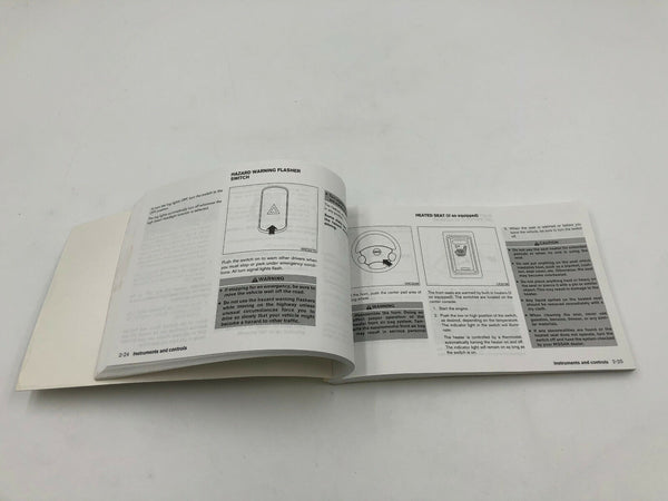 2002 Nissan Altima Owners Manual Handbook OEM G02B44025