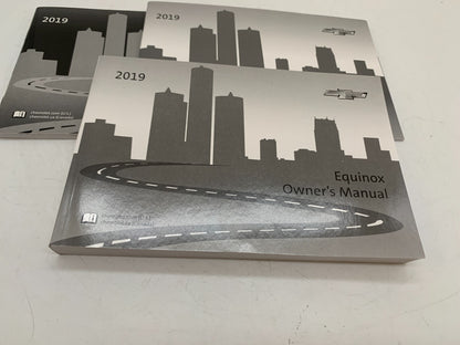 2019 Chevrolet Equinox Owners Manual Set OEM A01B13010