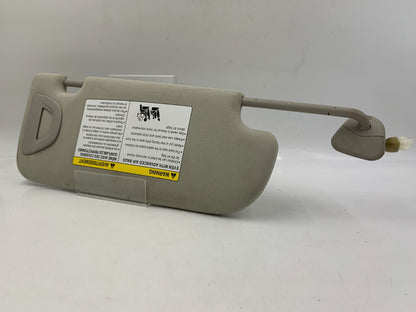2014-2022 Infiniti Q50 Driver Sun Visor Gray Illuminated OEM B04B09006