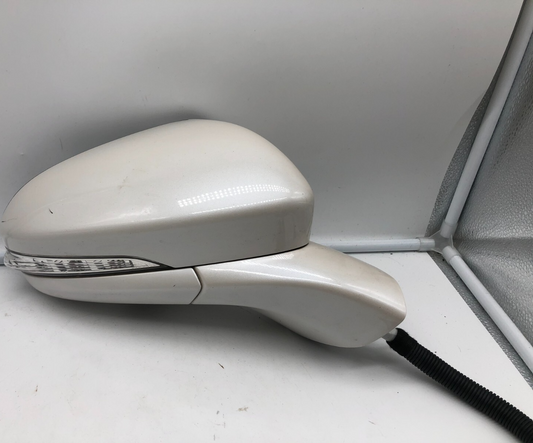 2019-2020 Ford Fusion Passenger Side View Power Door Mirror White BSA A03B38059