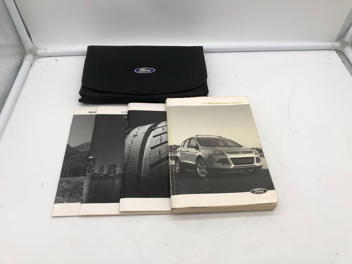 2013 Ford Escape Owners Manual Set with Case OEM R01B44011