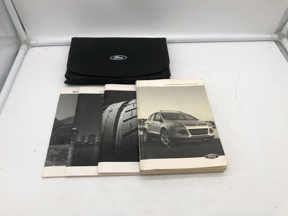 2013 Ford Escape Owners Manual Set with Case OEM R01B44011