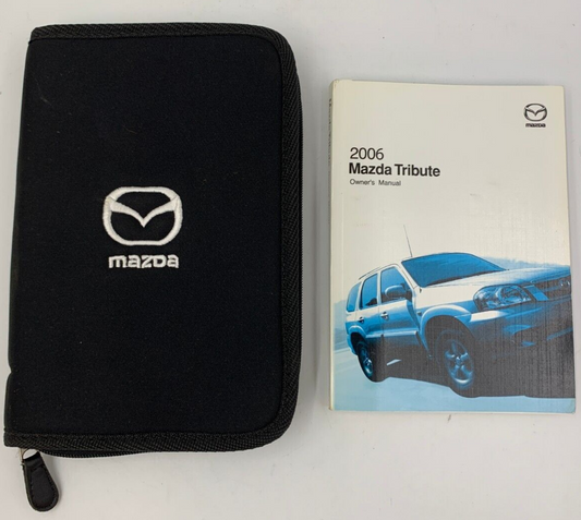 2006 Mazda Tribute Owners Manual with Case OEM B04B08002