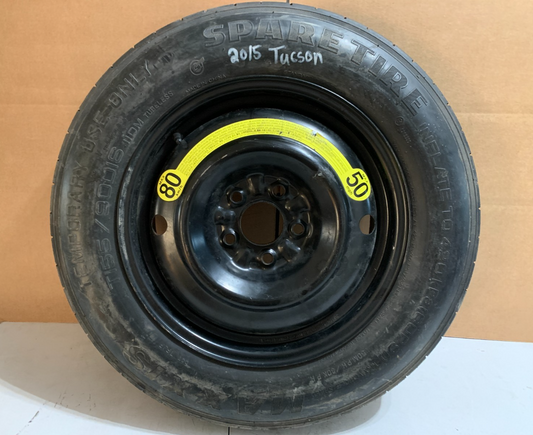 2006-2015 Hyundai Tucson 16" Spare Tire Wheel Compact Donut T155/90D16