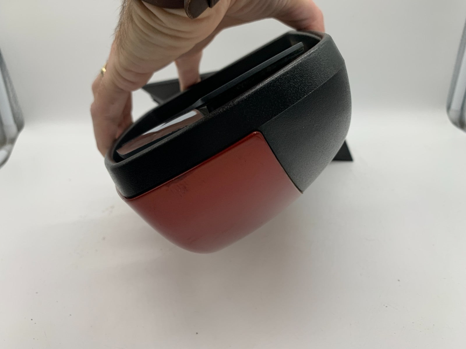 2015-2018 Ford Focus Driver Side View Power Door Mirror Hot Pepper Red C01B08008