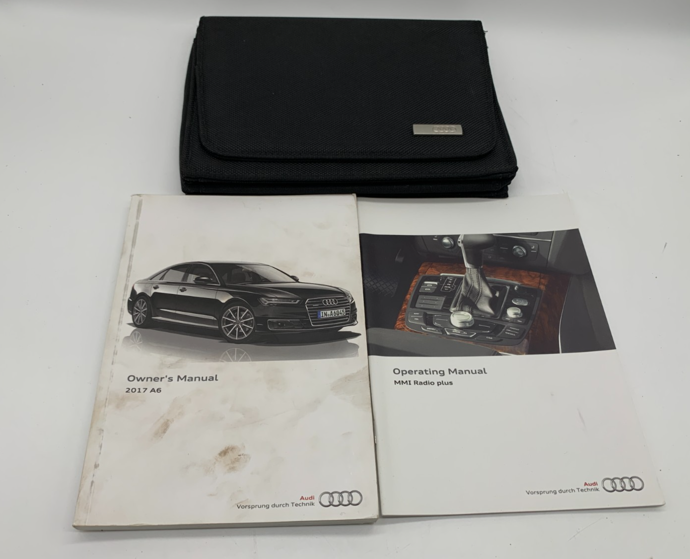 2017 Audi A6 Owners Manual Set with Case OEM B03B09046