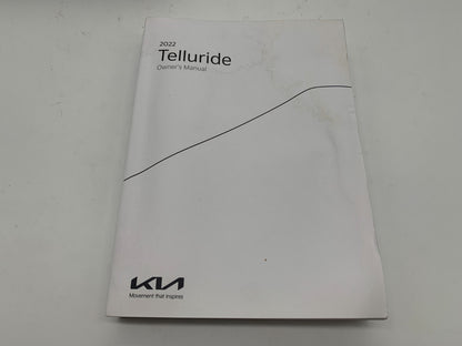 2022 Kia Telluride Sedan Owners Manual Set with Case OEM C04B64010