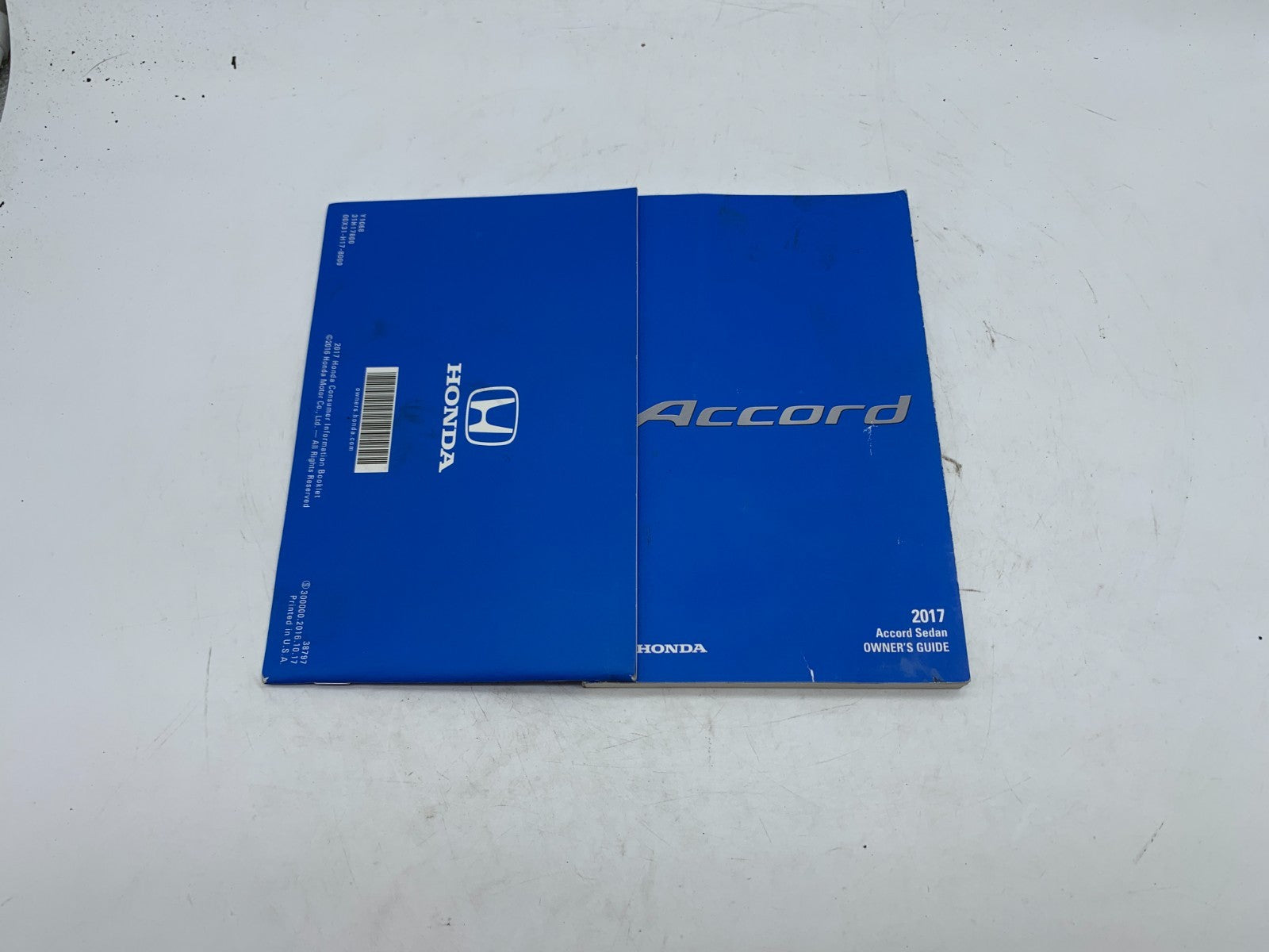2017 Honda Accord Sedan Owners Manual Set OEM A01B24024