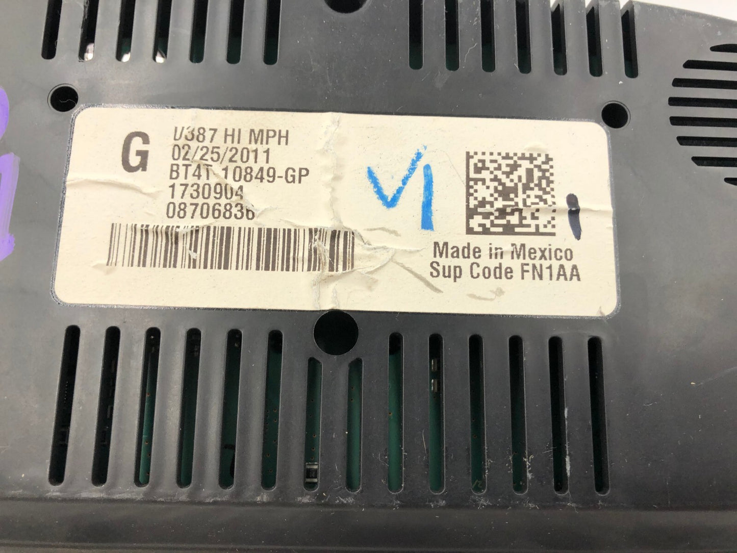 2011 Ford Edge Speedometer Instrument Cluster Unknown Miles OEM A04B49045