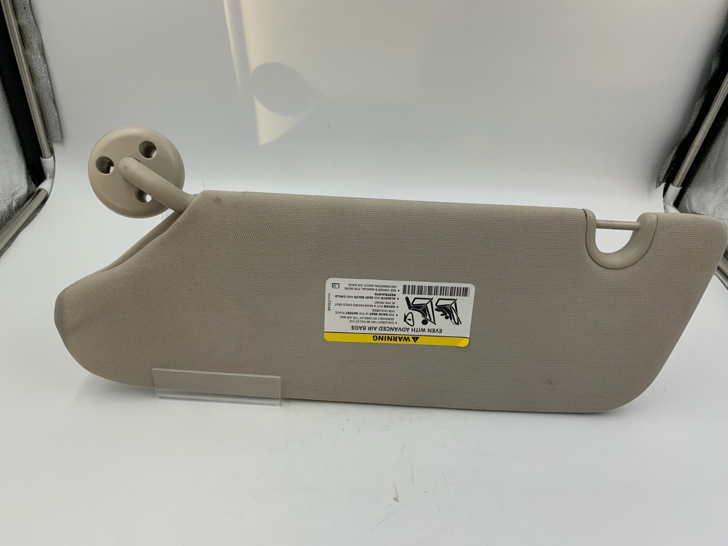 2011-2020 Dodge Caravan Passenger Sun Visor Sunvisor Gray OEM D04B03082