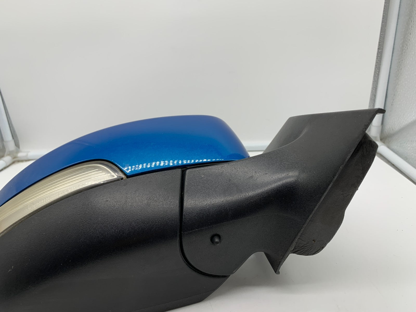 2012-2014 Ford Focus Passenger Side View Power Door Mirror Blue Candy OEM