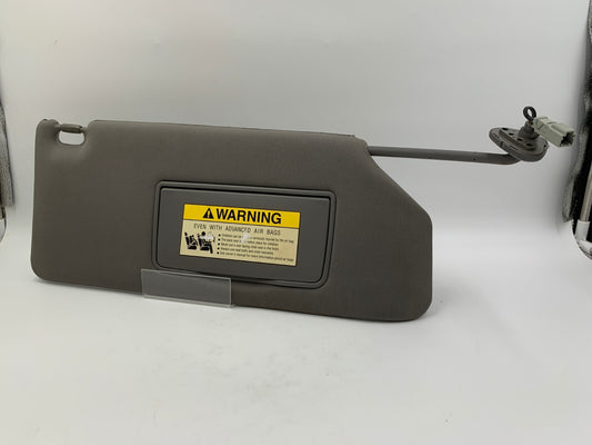 2006-2010 Honda Odyssey Passenger Sun Visor Illuminated Gray OEM C02B36077